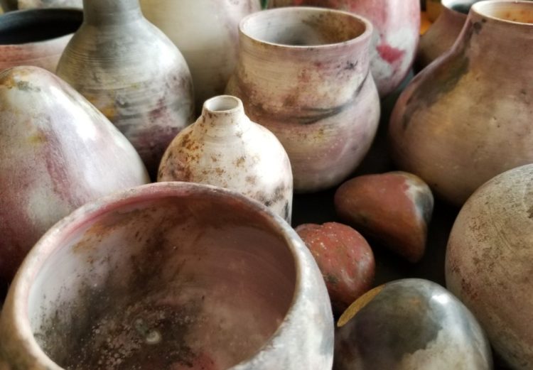 Collection of Pit Fired Pottery