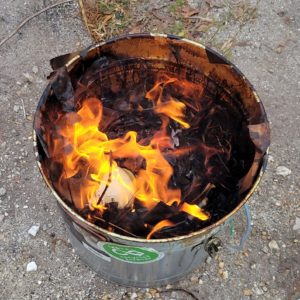 Raku Firing