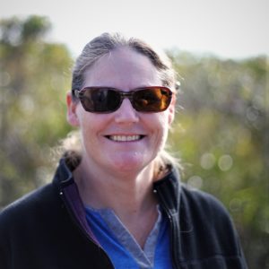 Portrait head shot of Amanda owner of St. Lucie Inlet Pottery