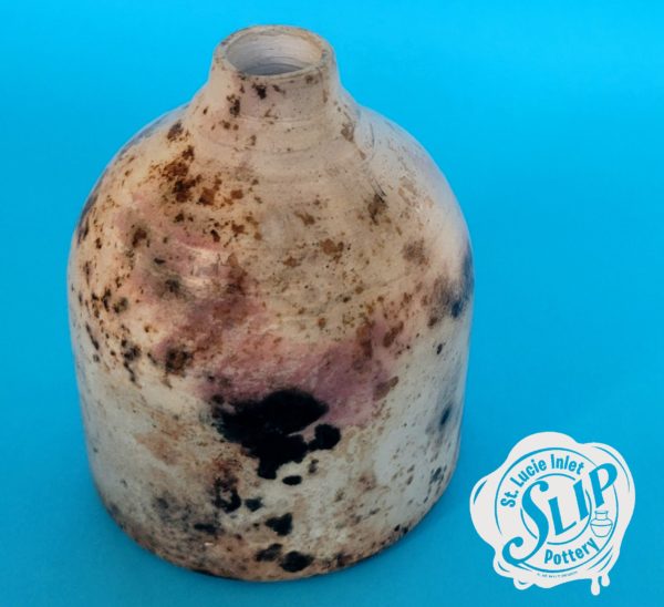 Pit Fired Small Bottle